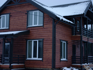Строительство каркасного дома по проекту КД-032 в пос. Новое Керново