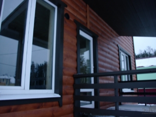 Строительство каркасного дома по проекту КД-032 в пос. Новое Керново Строительство каркасного дома по проекту КД-032 в пос. Новое Керново
