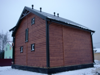 Строительство каркасного дома по проекту КД-032 в пос. Новое Керново Строительство каркасного дома по проекту КД-032 в пос. Новое Керново