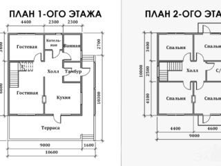 Каркасный дом ЭльБрус КД 016 Каркасный дом ЭльБрус КД 016