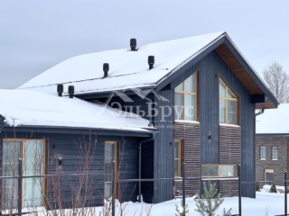 Каркасный дом по проекту КД 060, в КП Арт Хаус, Истринский район (Московская область)