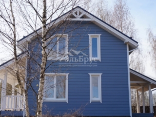 Каркасный дом по проекту КД 052 в д. Щеченки Каркасный дом по проекту КД 052 в д. Щеченки