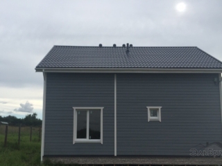Cтроительство дачного каркасного дома по проекту ДД-019 в д. Пигелево